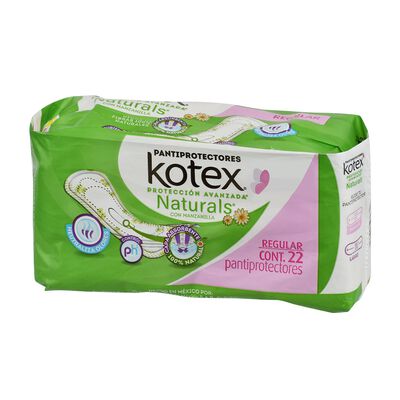 Panty Protectores Regular Kotex Naturals