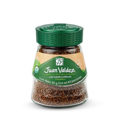 Café Juan Valdez Liofilizado Orgánico 95g