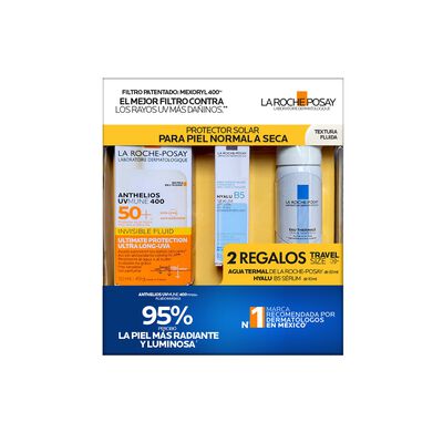 La Roche Posay Rutina De Protecci&oacute;n Solar Para Piel Normal A Seca