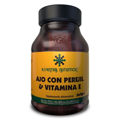GARLIC & VIT. E ( AJO Y PEREJIL CON