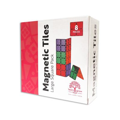 Set Mosaicos Magn&eacute;ticos Cuadro Grande 8 Piezas Learn & Grow Toys
