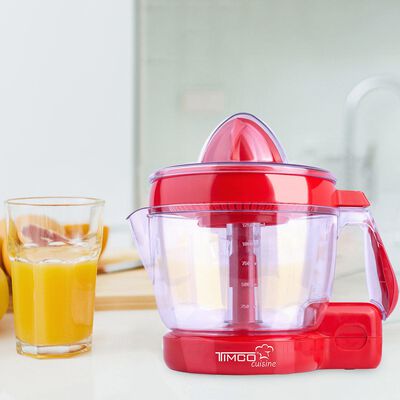 Exprimidor De Cítricos 1250 ml Rojo Timco