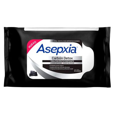 Toallitas Carbón 25p Gbl Asepxia
