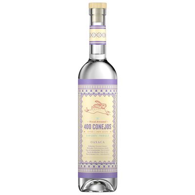 Mezcal Artesanal 400 Conejos Espadín - Tobalá Oaxaca 700ml