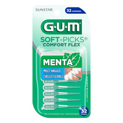 Palillo interdental Soft-picks® Comfort Flex con menta  - GUM®