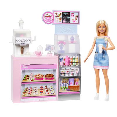 Set de Juego Diversi&oacute;n en la Cafeter&iacute;a Barbie Profesiones