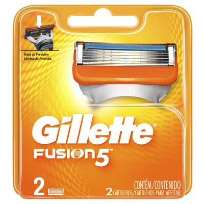 Cartucho Gillette Fusión 5 C/2