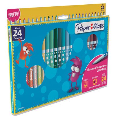 Paper mate 24CT marcadores unipunta CONI