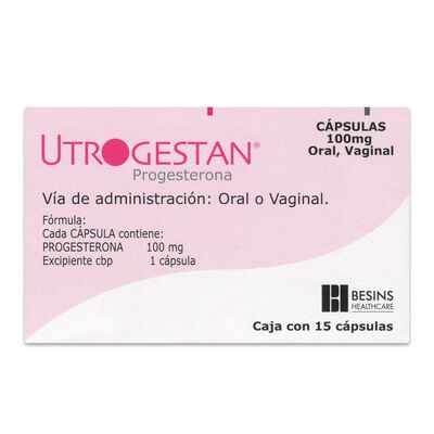 Utrogestan 100 Mg Perlas 15