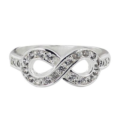 Anillo Infinito con Zirconia Dvillalpando