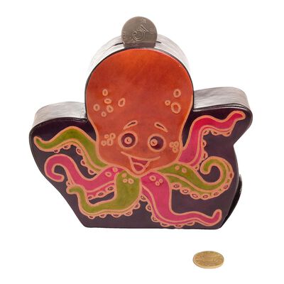 Alcancía de pulpo