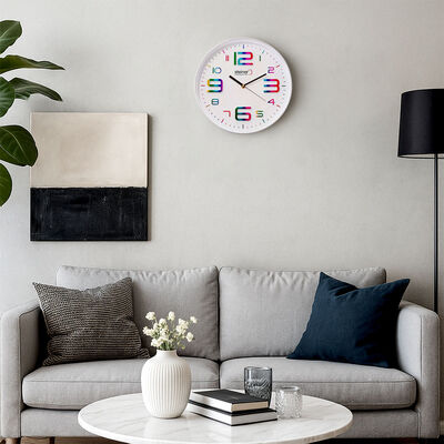 Reloj de Pared Steiner Color Blanco STWA25-3436WH