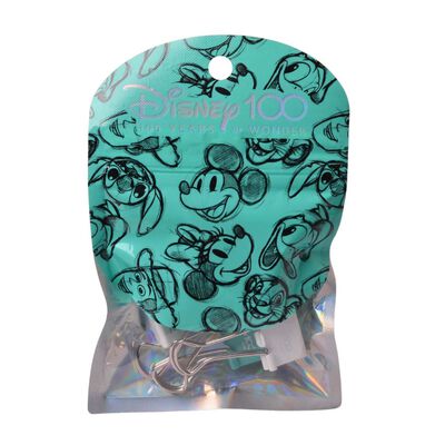 Paquete de 6 Sujetadores de Carpeta de 25 mm Disney 100