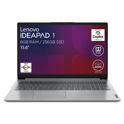 Laptop Lenovo 15.6" IdeaPad 1 AMD Athlon 8GB RAM 256GB