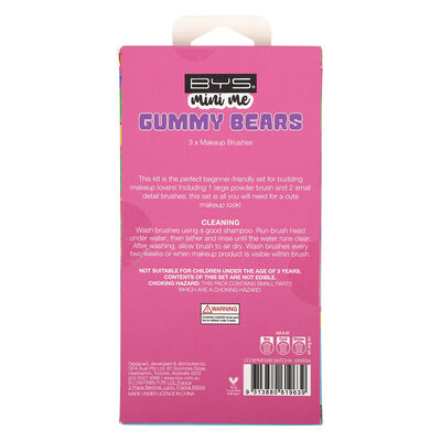 Set de Brochas Gummy Bears Bys Mini Me