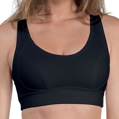 Bra Oscar Hackman OH-BRCP1 confort pima Magnolia negro 1extragrande