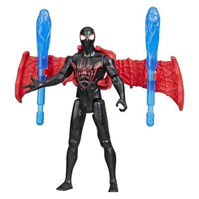 Set Spider-Man Epic World of Action VenomVersus Bólido Lanzador Miles Morales