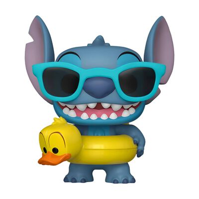 Funko Pop Disney Disney Lilo y Stitch Stitch con Salvavidas de Pato