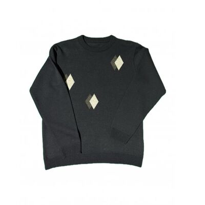 Su&eacute;ter Cuello Redondo Talla Grande Bruno Magnani para Hombre