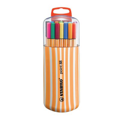 Rotulador point 88 estuche zebriu