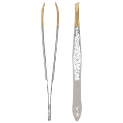 Pinza para Depilar, Estrecha Inclinada