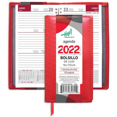 Agenda Bolsillo Lujo Modelo 358-45