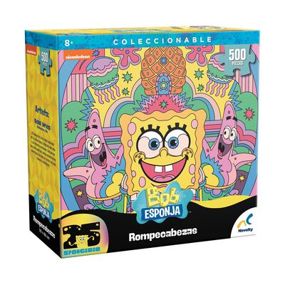 Rompecabezas Coleccionable Bob Esponja B 500 pzs