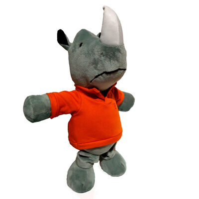 Muñeco de Peluche Rino con Playera King