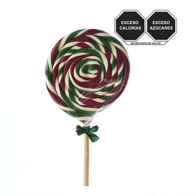 Maxi Paleta Caramelo Fiestas Patrias Tricolor Dulces Becerril