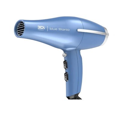 Secadora Tempo Compact 3D Blue Titanium Gama Italy