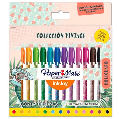 Bol&iacute;grafo kilom&eacute;trico teens 16 piezas