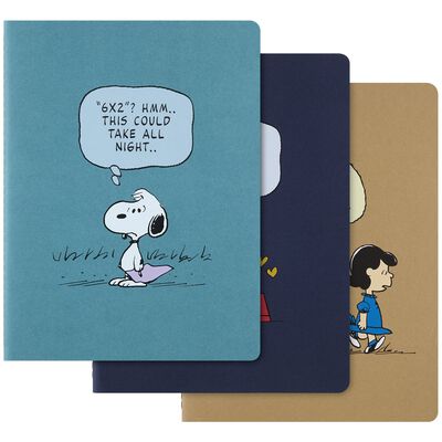 Set Cahier Peanuts Xgd Hoja Rayada
