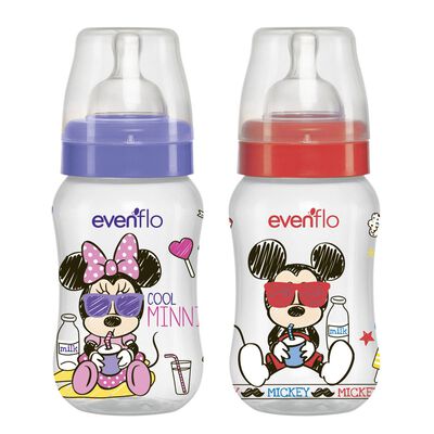 Biberón Disney Cuello Ancho 9OZ Eve