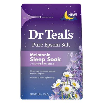 Sales pura de baño Epson con Melatonina Dr Teal's