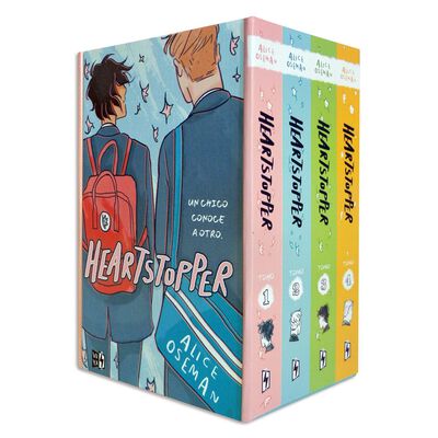 Paquete heartstopper volumen 4 edici&oacute;n limitada