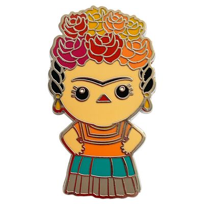 Pin Met&aacute;lico By Mexico La Floreada