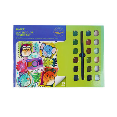 Juego de Arte de Acuarela Animales Craft