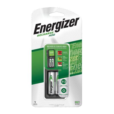 Cargador Mini Energizer C/2 AA