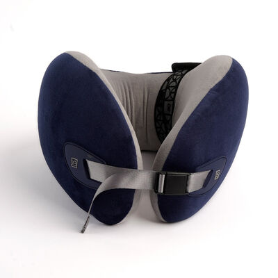 Almohada De Viaje Con Antifaz Azul Gris Cloe
