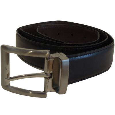 Cintur&oacute;n Us Polo Collection M/Talla H53-0040-0 Negro/Caf&eacute; Para Caballero