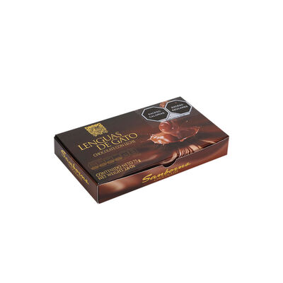 Caja de Chocolates Lenguas de Gato de 75 gramos Sanborns