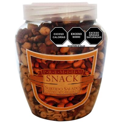 Vitrolero con Surtido Salado 800 g Premium Snack