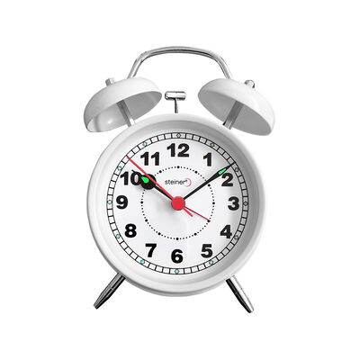 Reloj Despertador TB11501WH Steiner