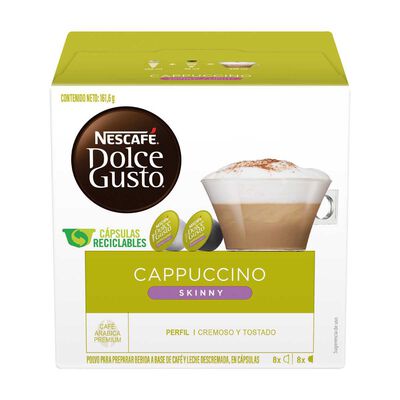 Cápsulas Cappuccino Skinny Nescafé Dolce Gusto