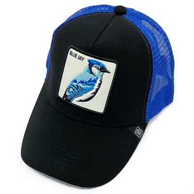 Gorra Trucker con parche blue jay