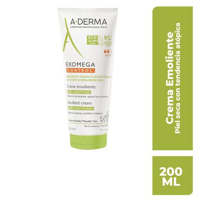 Aderma Exomega Control Crema Emoliente AnticomezÃ³n