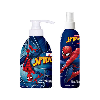 Set Jabón para Manos 500 ml + Body Mist Spiderman 150ml