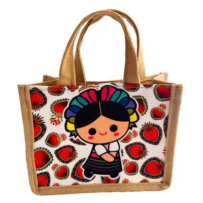 Bolsa Artesanal Yute Chica