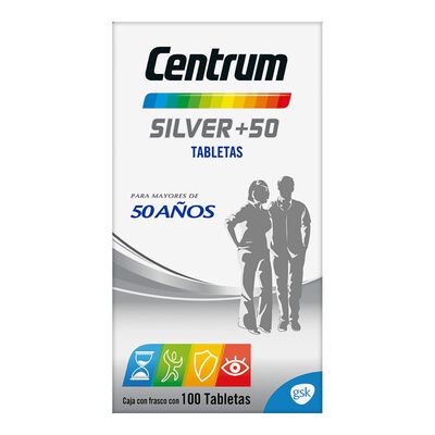 Centrum Silver Mayores De50 Tab100