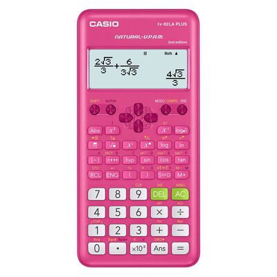 Calculadora Cientifica FX-82LAPLUS2-PKSMT Casio  rosa